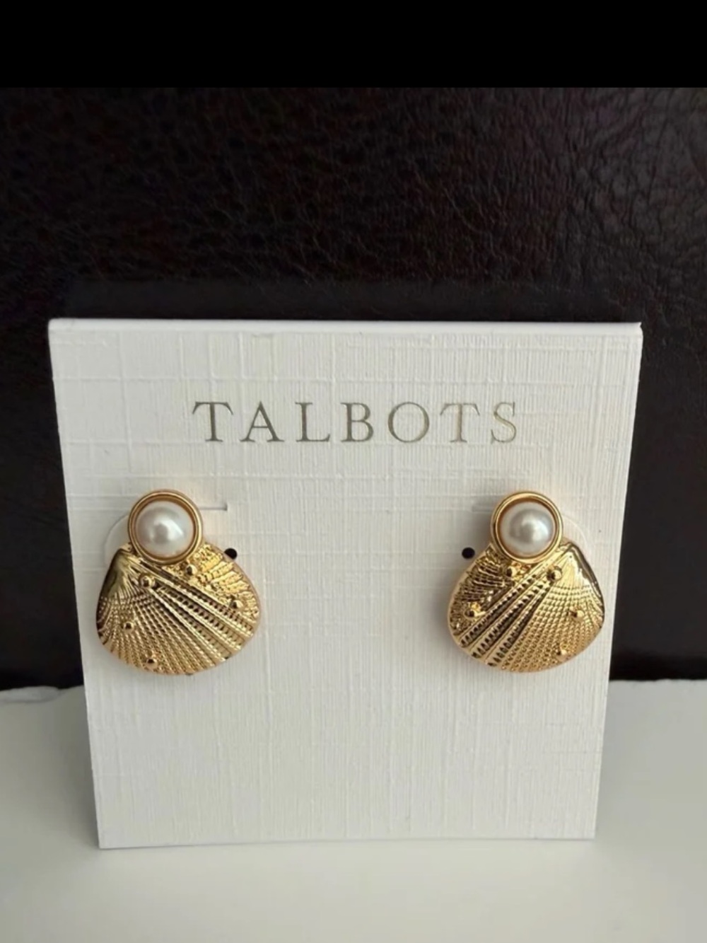 Talbots Seabrook Shell Earrings - Picture 8 of 15
